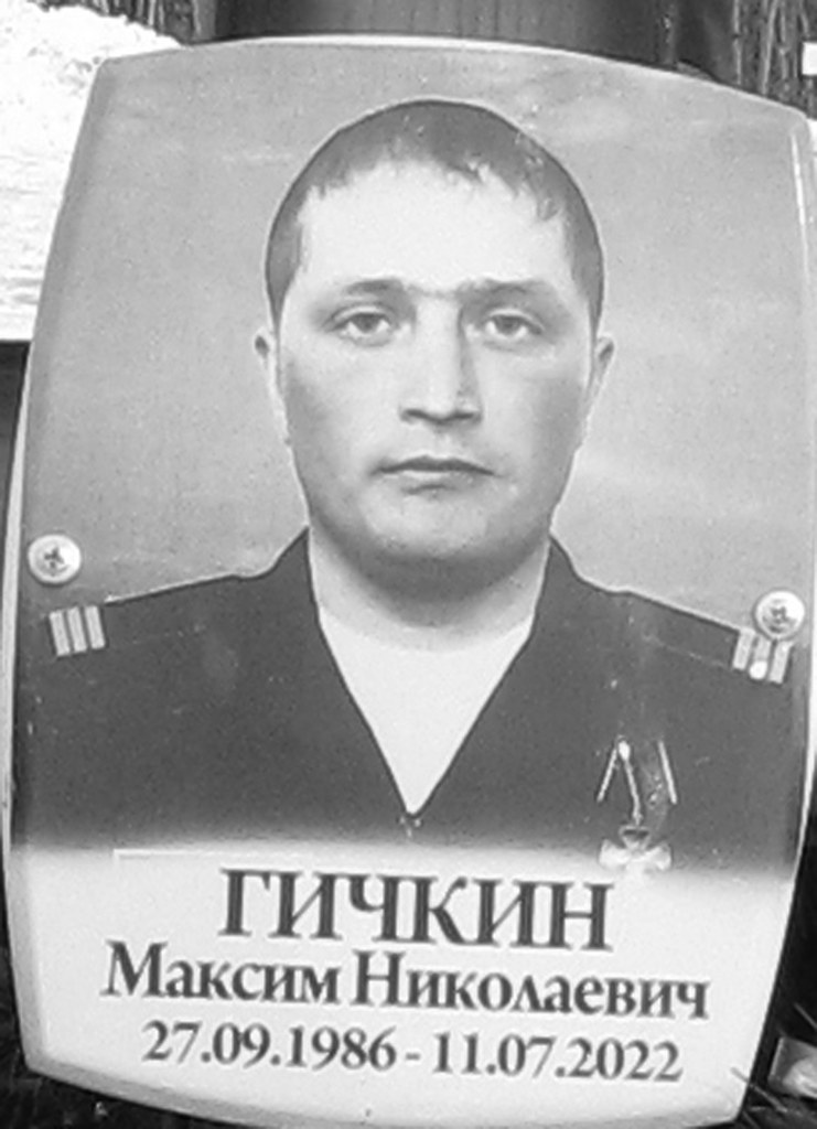Gichkin Maxim Nikolaevich