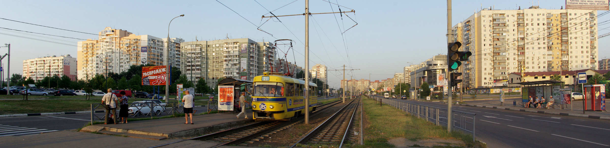 Krasnodar tram Tatra T3SU 031 at 6 47 AM 44847298394